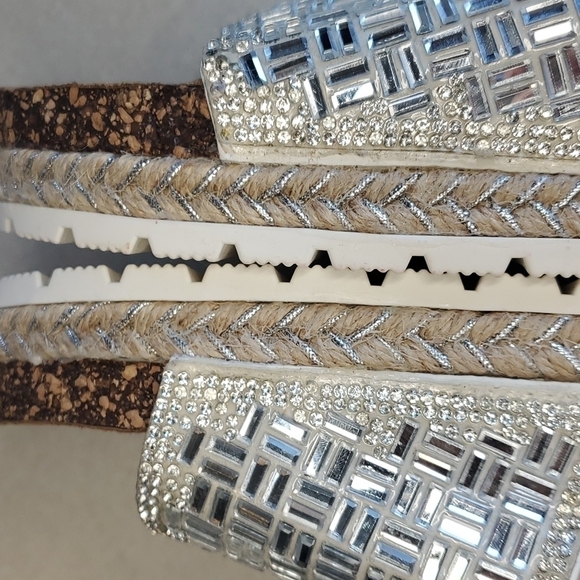 Rhinestones Slip on Sandals - Picture 6 of 9